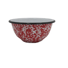 Dia 20cm Enamel salad Bowl,Enamel Rice Bowl